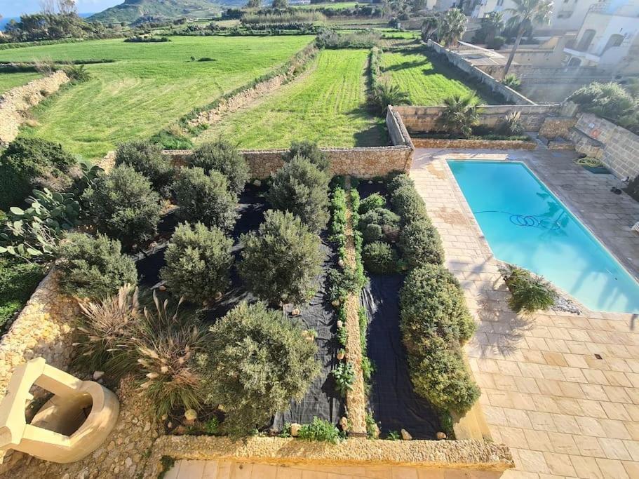 Farmhouse Villa With Large Pool And Garden In Gozo Gharb  Ngoại thất bức ảnh