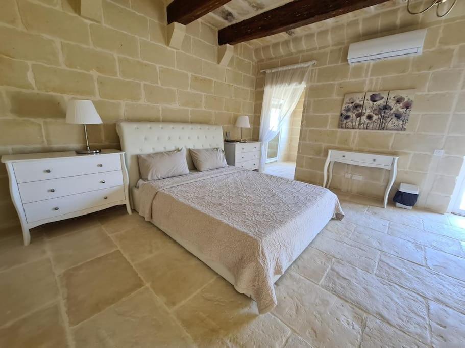 Farmhouse Villa With Large Pool And Garden In Gozo Gharb  Ngoại thất bức ảnh