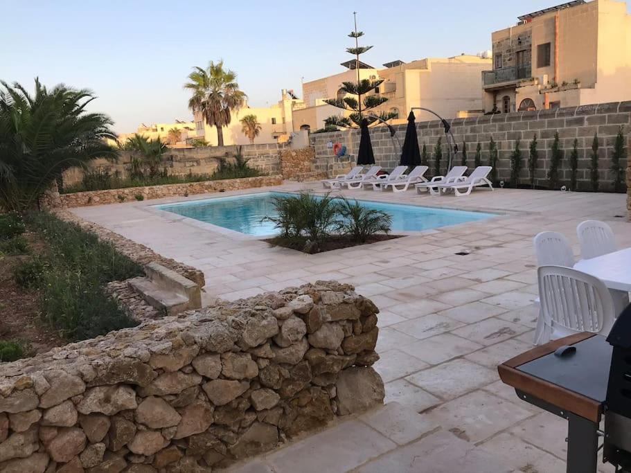 Farmhouse Villa With Large Pool And Garden In Gozo Gharb  Ngoại thất bức ảnh