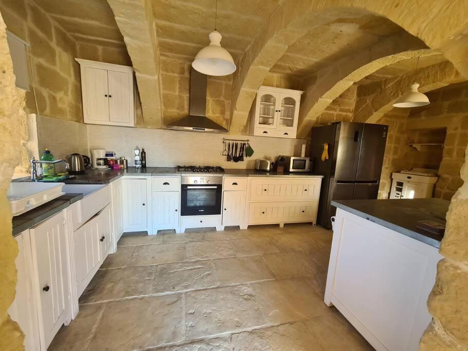 Farmhouse Villa With Large Pool And Garden In Gozo Gharb  Ngoại thất bức ảnh